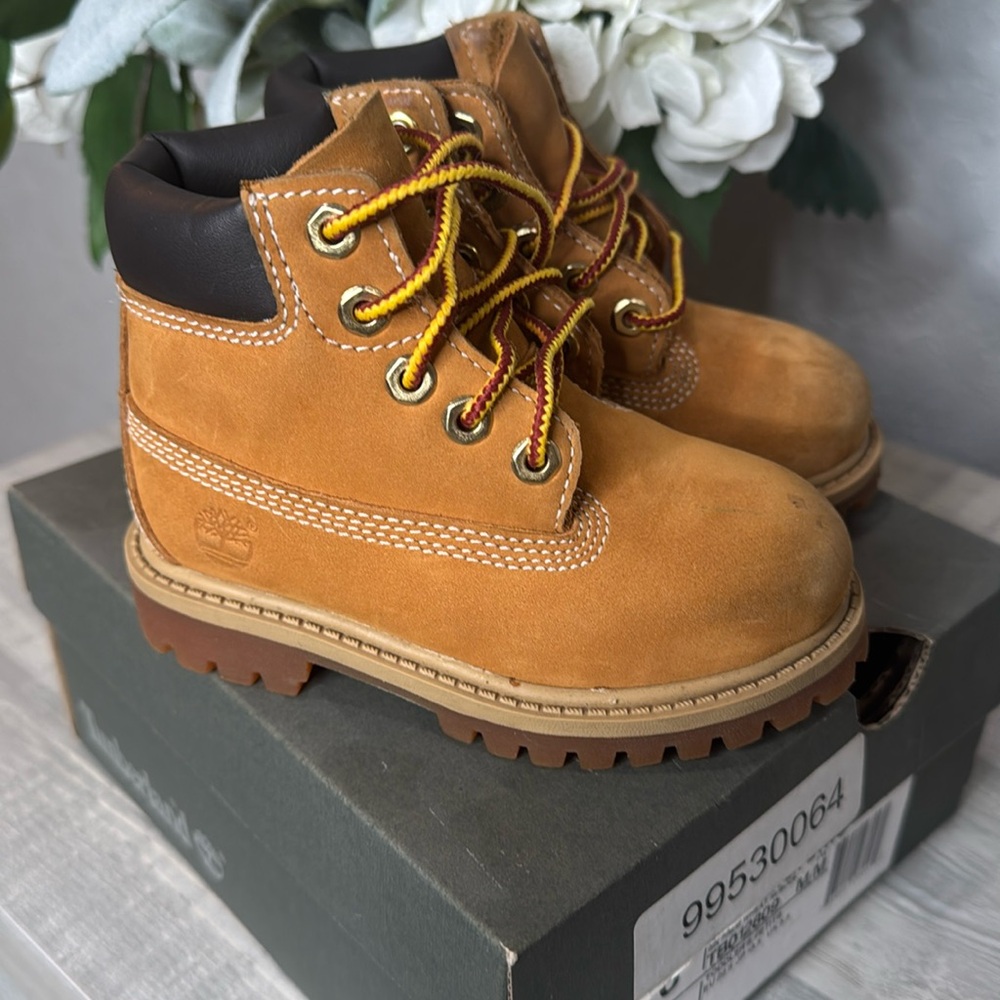 Timberland Toddler Boots Size 6